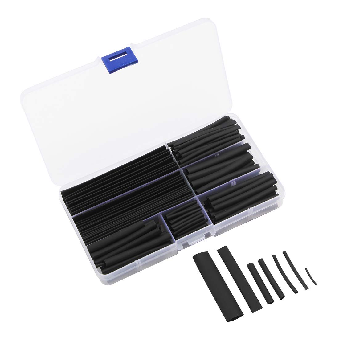サムコス 熱収縮チューブ 150pcs 絶縁チューブ 8サイズ φ2mm～13m…