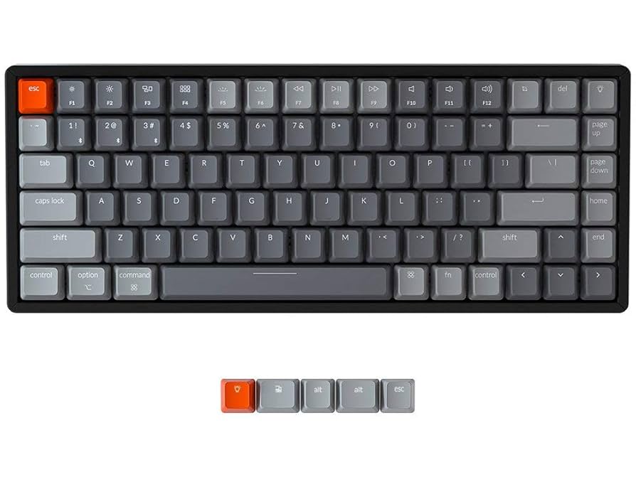 PC周辺機器 Keychron K2 V2 WIRELESS l RGB BROWN Keychron K2 V2 RGB Metal Brown Switch Wireless Mechanical