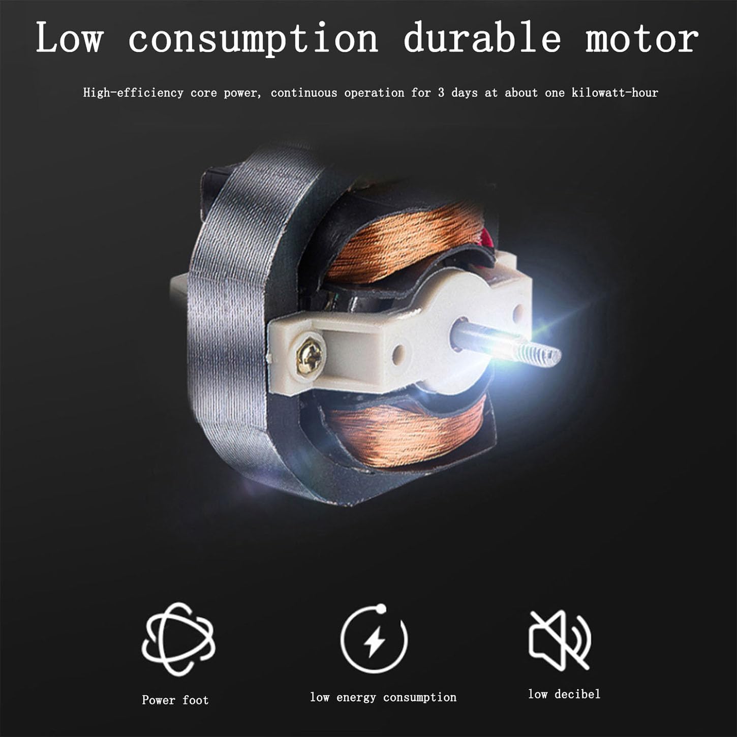 ICEMOB Extractor Fan Kitchen,Window Exhaust Fan with Check Valve,ABS Flame Retardant Shell,Bathroom Ventilation Fan,Saving and Quiet-for Office/Laundry Room/Shop,IPX2 Waterproof,6 inches