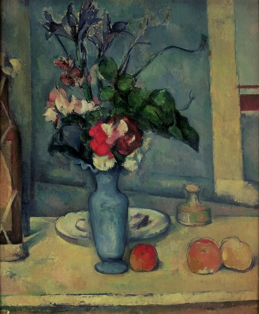 Tableau Paul Cézanne déco de chambre chaleureuse impression vintage 60x90cm - 5