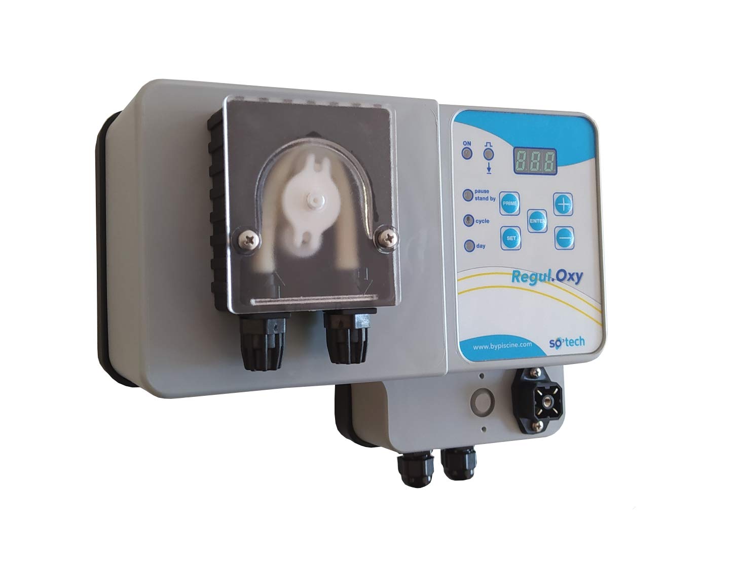 Pompe doseuse oxygène actif pour piscine, Gamme So'Tech de ByPiscine