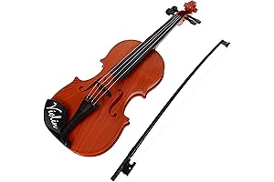 TOYANDONA Kids Toy Violin Set for Learning Classical Music