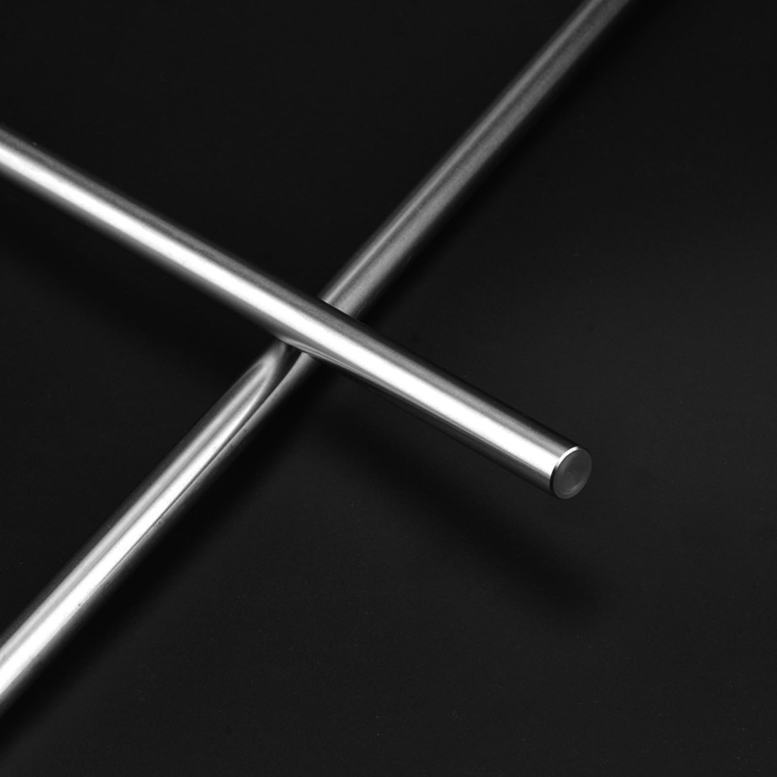 Lot de 2 barres de rail linéaire 16 mm x 400 mm en chrome trempé pour imprimante 3D