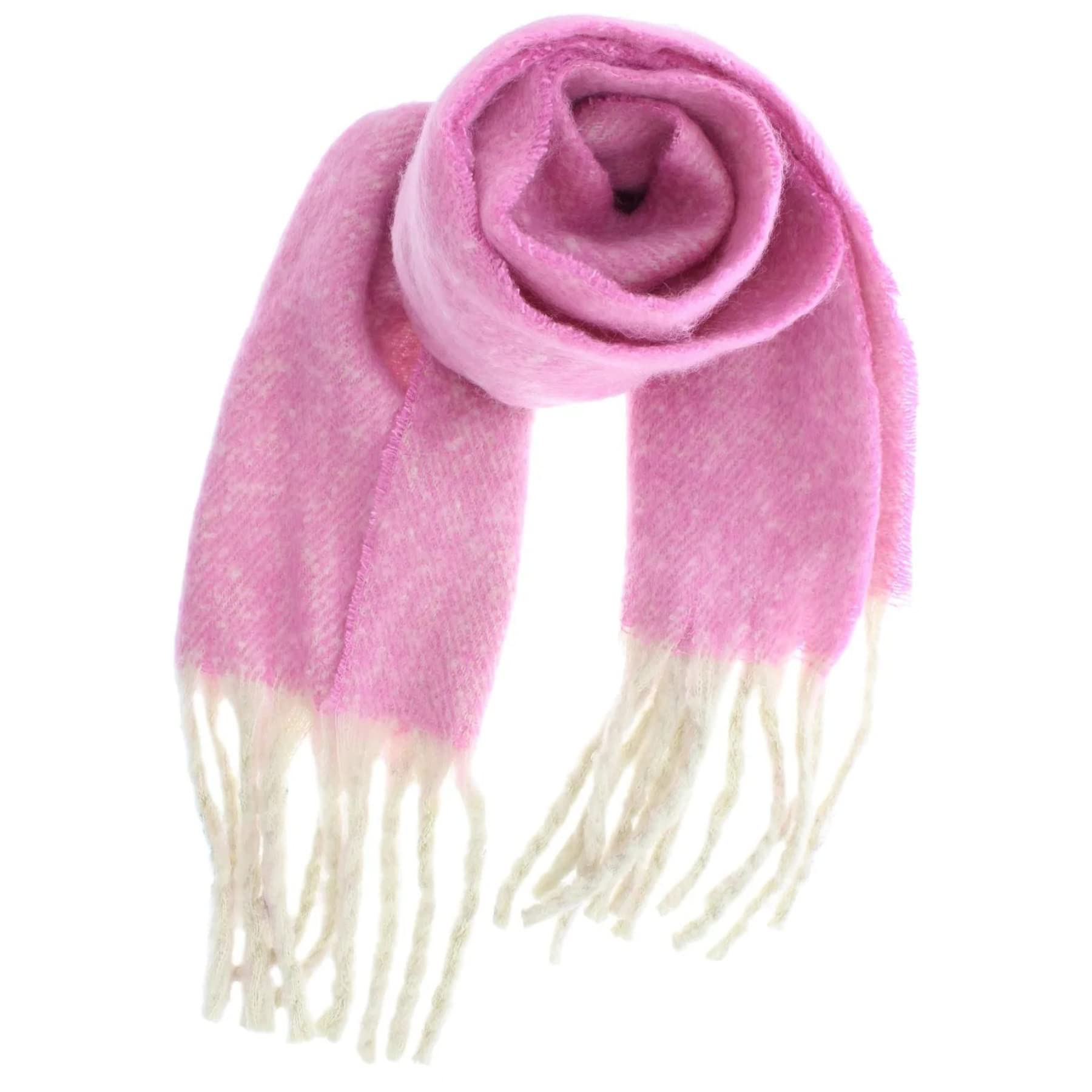 Topkids Accessories Women's Pink Scarfs For And Men, Scarf, Scarves For Uk, Scarf, Tartan Scarf, Clothes For Winter Scarf For Uk (Pink)