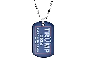Trump 2024 Necklace: Patriotic Jewelry for Trump Supporters