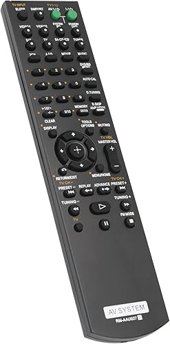Miniatura 2 de Allimity RM-AAU027 RMAAU027 RMAAU027 Sub remoto de repuesto compatible con sistema de cine en casa Sony HT-DDW5500 HT-DDW5000 HT-DDW7600 HT-DDW8600