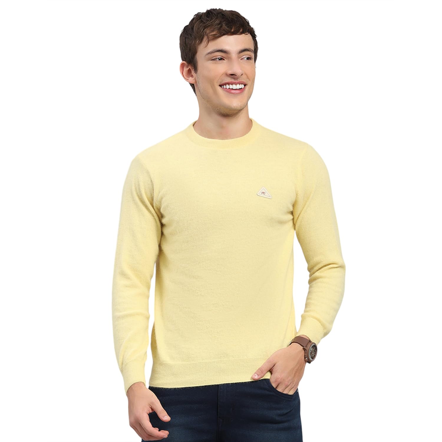monte carlo Mens Regular Fit Solid Pull On Full Sleeve Winter Pullover | Warm Woolen Sweater for Men |Soft Comfortable Knitted Winter Wear for Men (Pack of 1)-picture-26