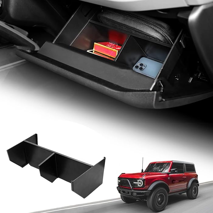 Buy Mabett Glove Box Dividers Organizer for Ford Bronco Accessories
