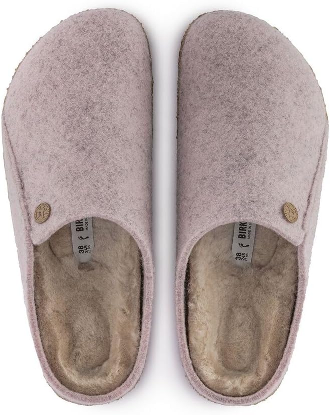 Birkenstock Zermatt Shearling Light Rose Wool/Shearling EU 39 (US Men's 6-6.5, Women's 8-8.5) Narrow