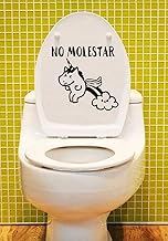 Vinyl WC Toilet Covers. Different models. Choose funny design. 25 x 25 cm. approximately. (Do not disturb)