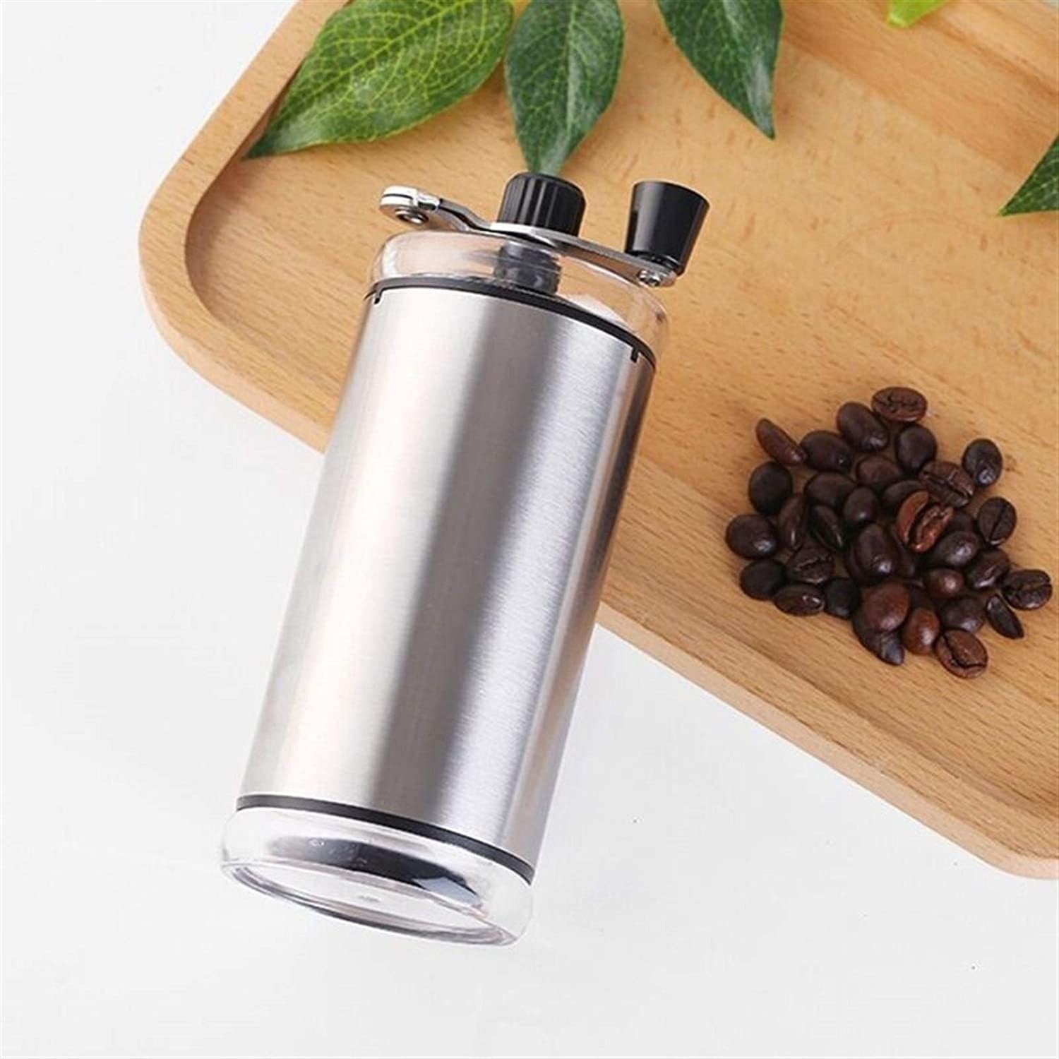 French Press Ręczny młynek do kawy ze stali nierdzewnej ręcznie robiony ziaren korba ręczna mielenie Dzbanek Kawy