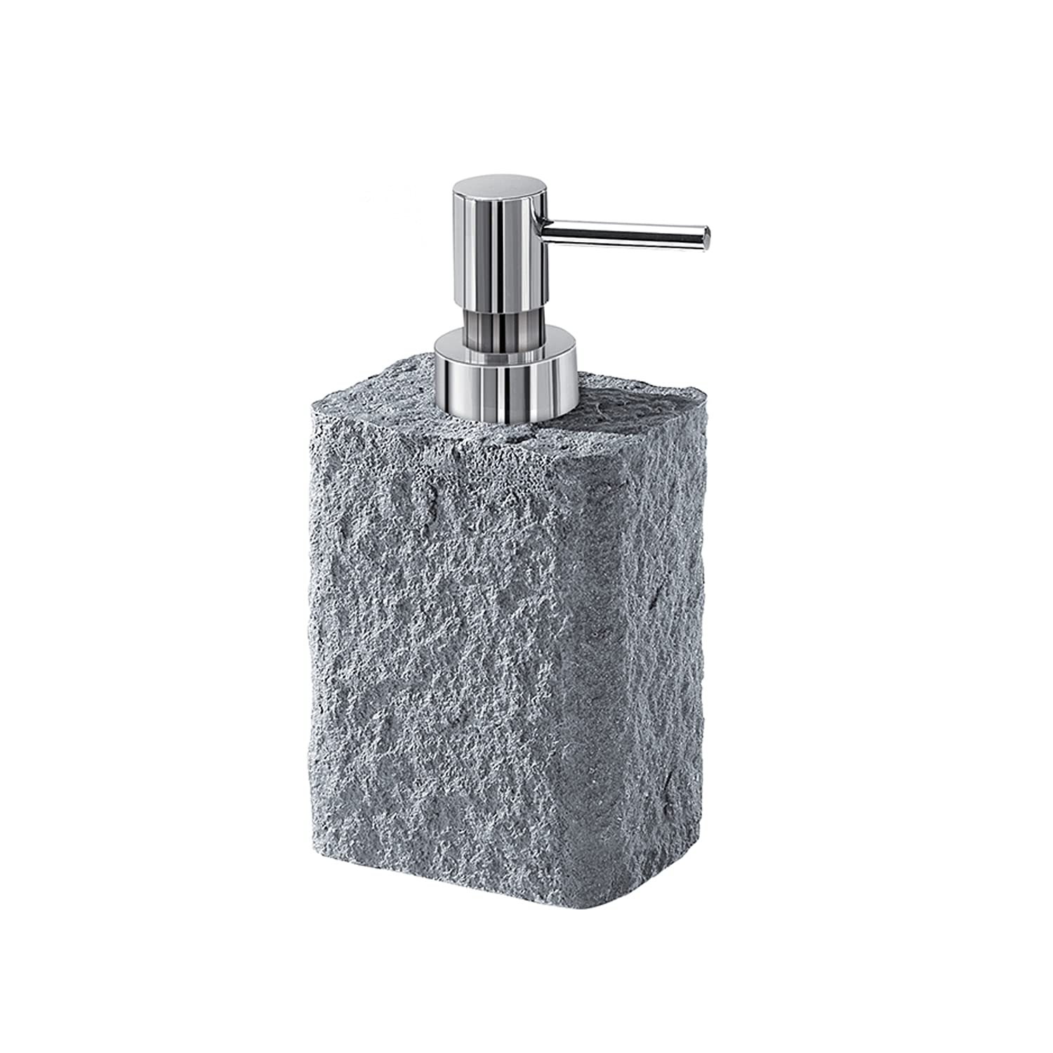 Gedy G-Canton Grey Bathroom, Dimensions and Weight: 16.8 x 9 x 6.4 cm & 0.65 kg, Capacity 360 ml