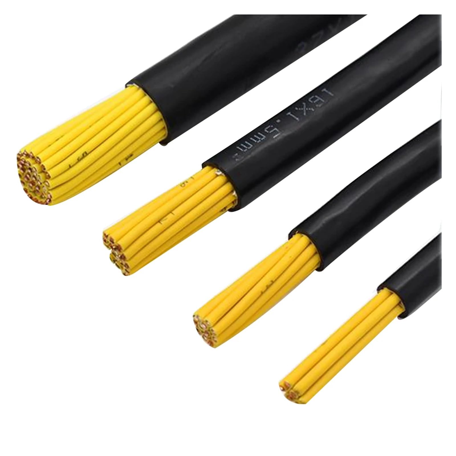 Control Cable KVV Multi-core Hard Single Strand 2M GB Pure Oxygen Free Copper Wire(7core 1.5mm2)
