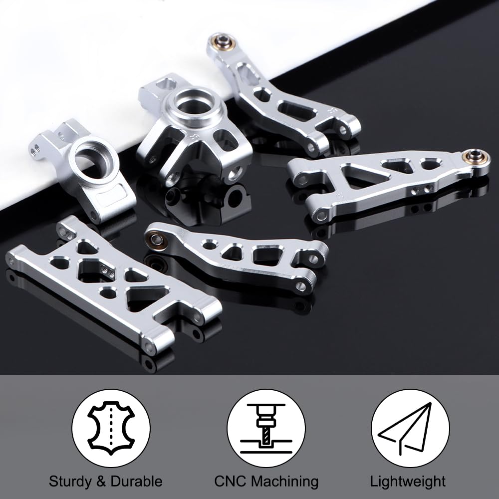 Amazon.com: GLOBACT Front Rear Suspension Arm Set Aluminum