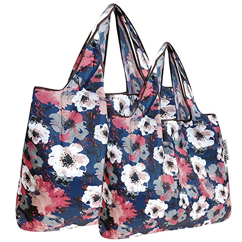 Image of allydrew Large Foldable Tote Nylon Reusable Grocery Bag