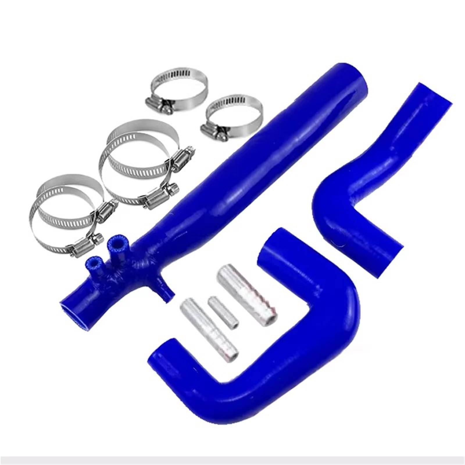 Rcuihgfb Blue Radiator Bypass Hose Compatible With Smart For Roadster 2003 2004 2005 2006 Two For Turbo Silicone Engine Coolant Radiator Induction Hose Pipe 3Pcs(Blue)