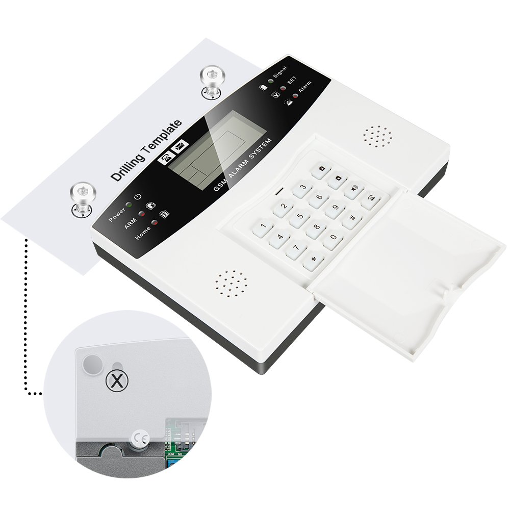 Sistema de Alarma para la Seguridad del hogar (Anfitrión de Alarma)