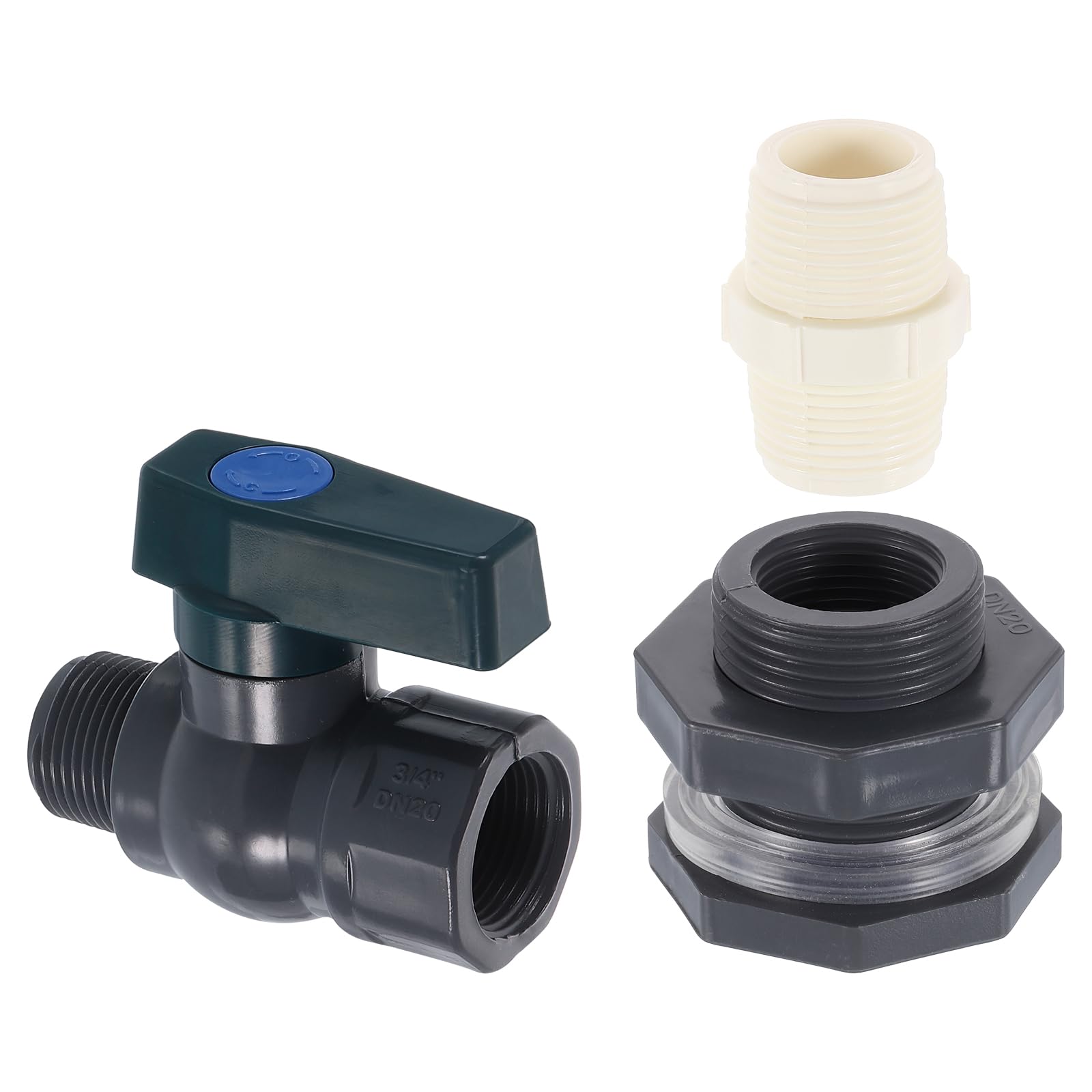 Robinet de baril de pluie uxcell pour stopper les fuites de votre réservoir d'eau extérieur