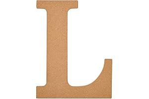 Unfinished MDF Letter For DIY Craft Decor