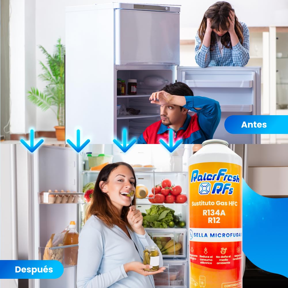 Gas Refrigerante Organico per Aria Condizionata Auto Ralerfresh RFs 230gr sostituto dei Gas R134a e R12 (2 Bottiglie RFs)