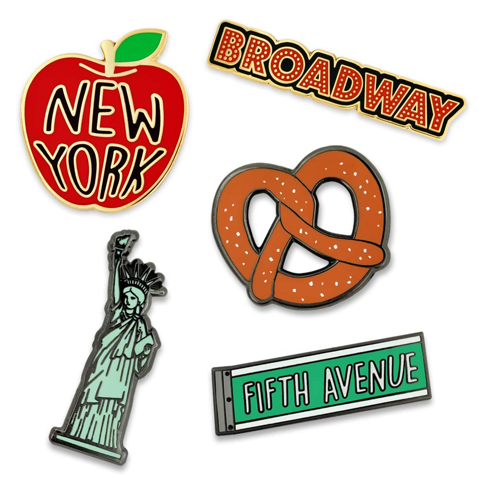 PinMartNew York Souvenir Enamel Lapel Pin