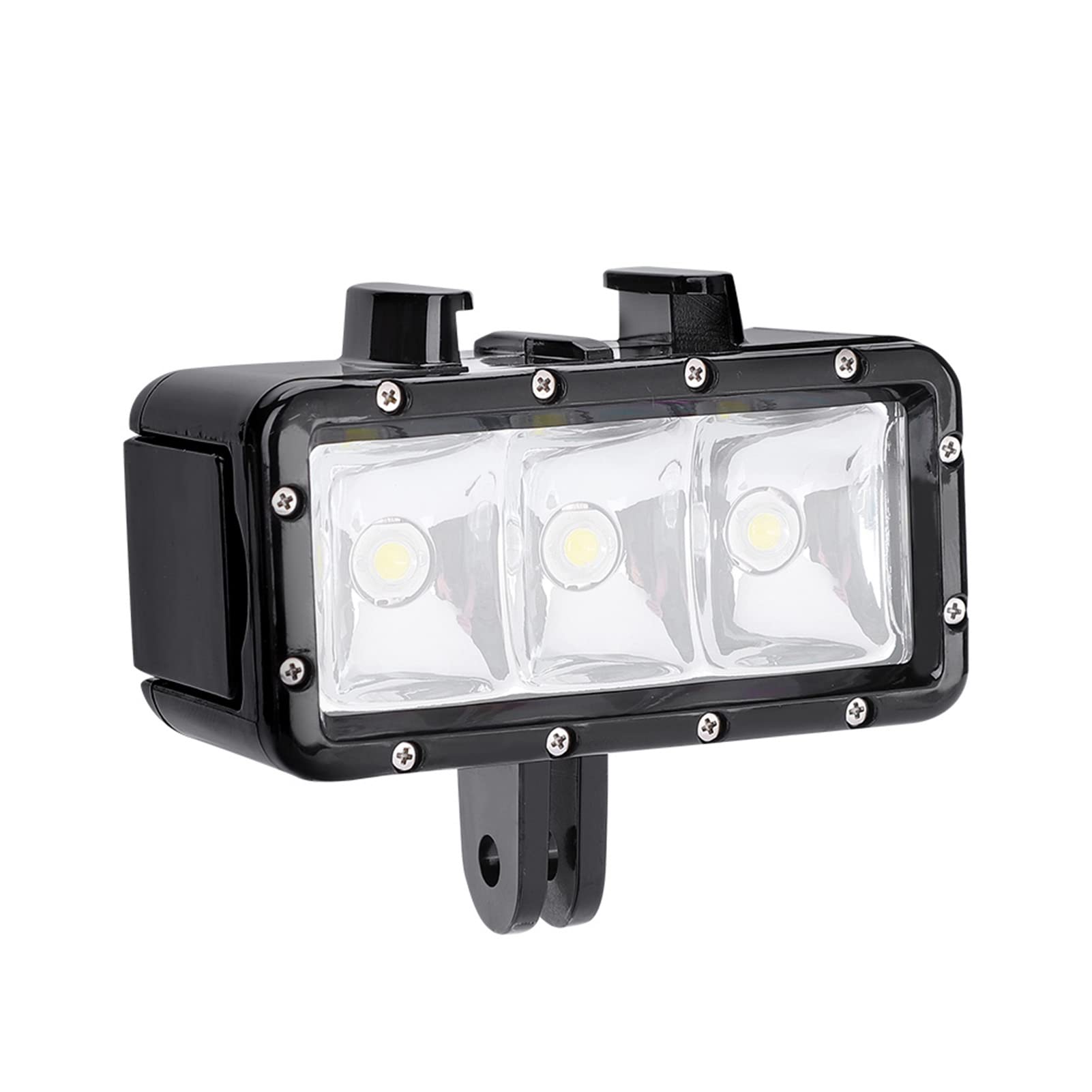 Akozon Lampada di Riempimento Mini Luce Video a LED per Immersione Subacquea Impermeabile 30M 98 4Ft per Fotocamere e Action