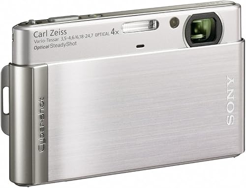 Miniatura 6 de Sony Cyber-shot DSC-T90 Cámara digital de 121 MP con zoom óptico 4x y estabilización de imagen de disparo súper estable plata