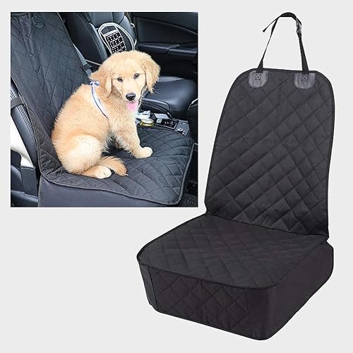 Miniatura 7 de Funda impermeable para asiento delantero de automóvil, cubierta delantera para mascotas, a prueba de arañazos y antideslizante, funda de asiento de