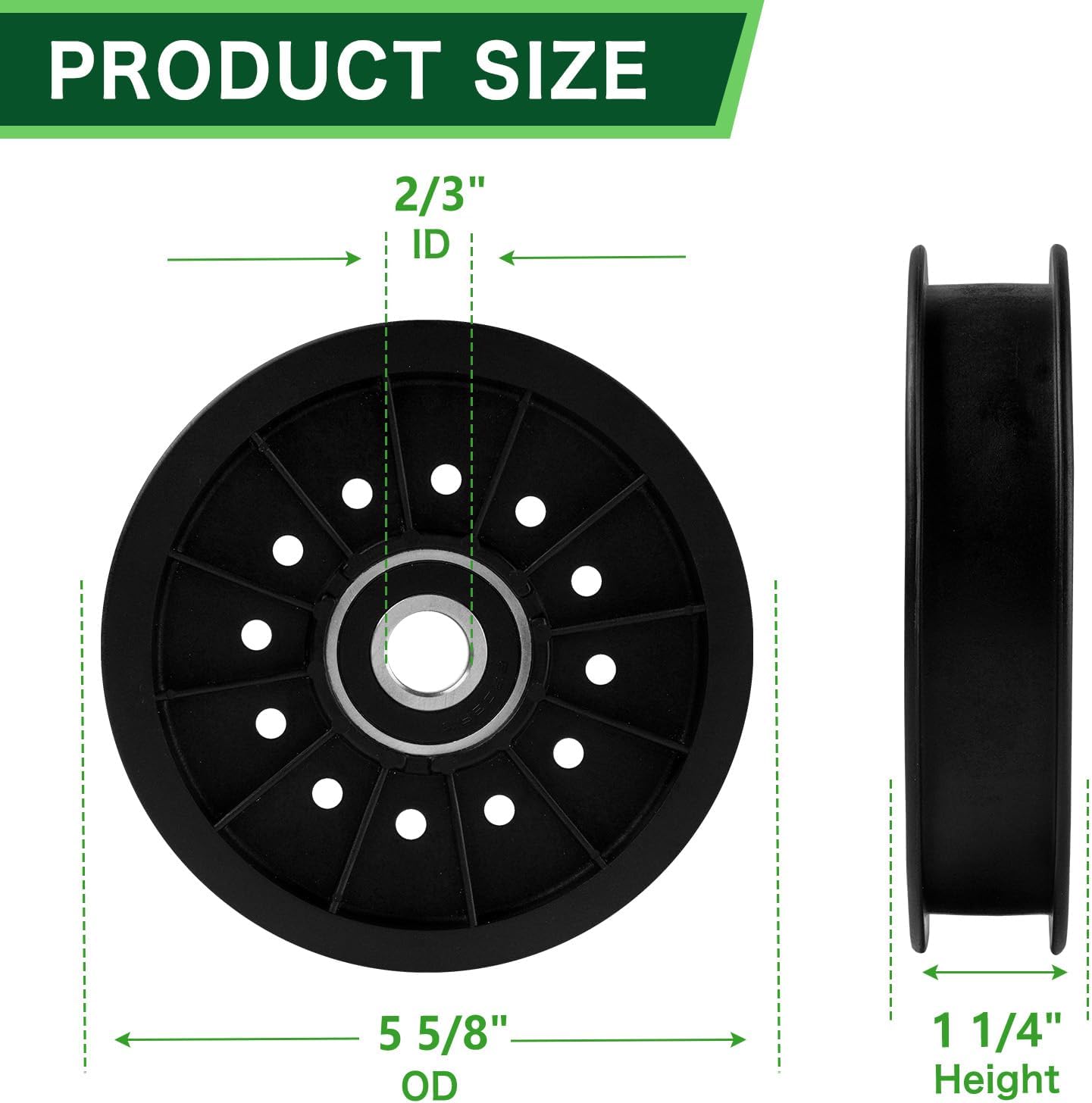 109-8076 Original Equipment OEM Idler Pulley Compatible with E-Series Lazer Z Lazer Z Lazer Z AS Lazer Z Z-Series S-Series Lazer Z X-Series Lazer Z Z-Series Lazer Z