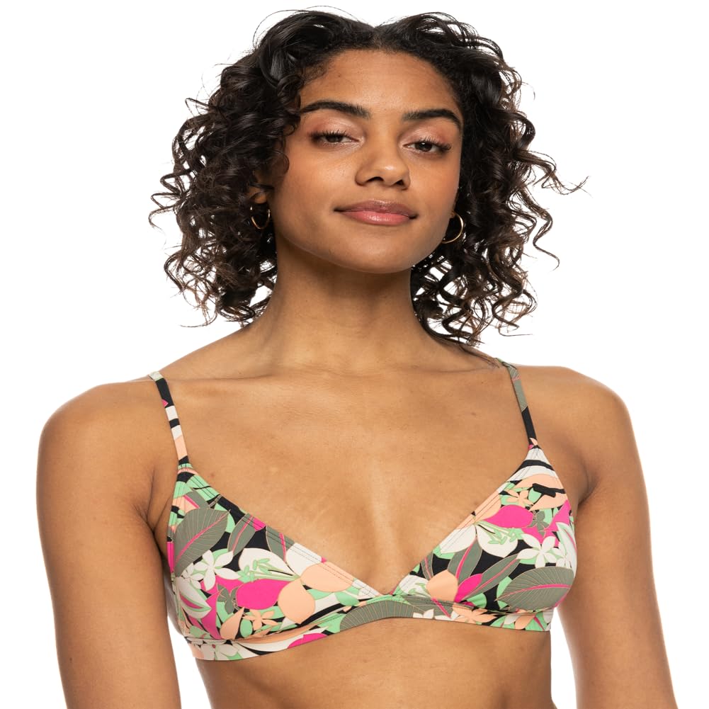 Roxy Women's Beach Classics Fixed Tri Bikini Top