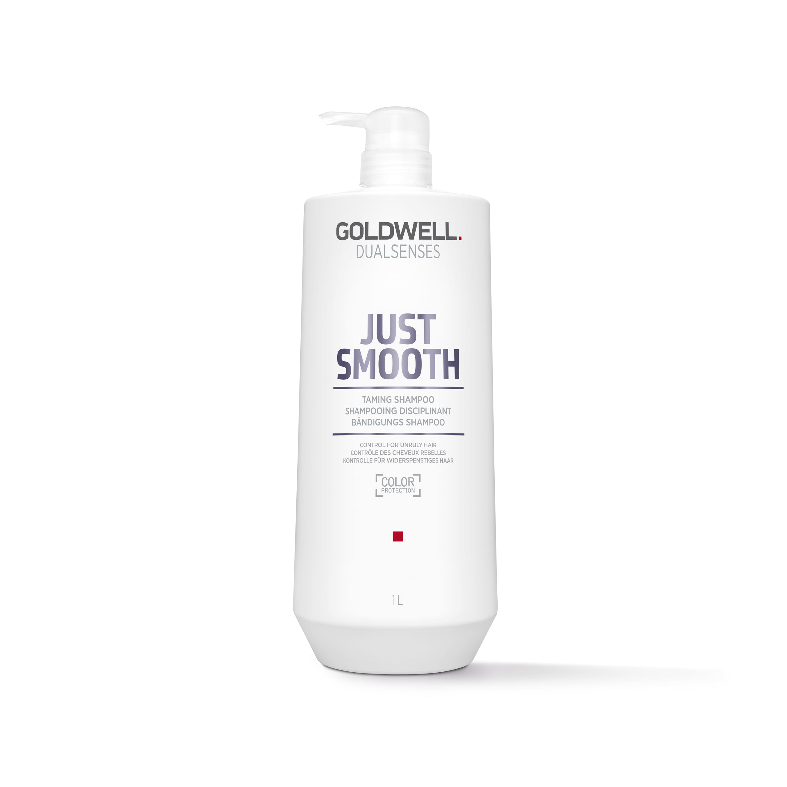Goldwell Dualsenses Just Smooth Taming Shampoo, 1er Pack (1 x 1 l)