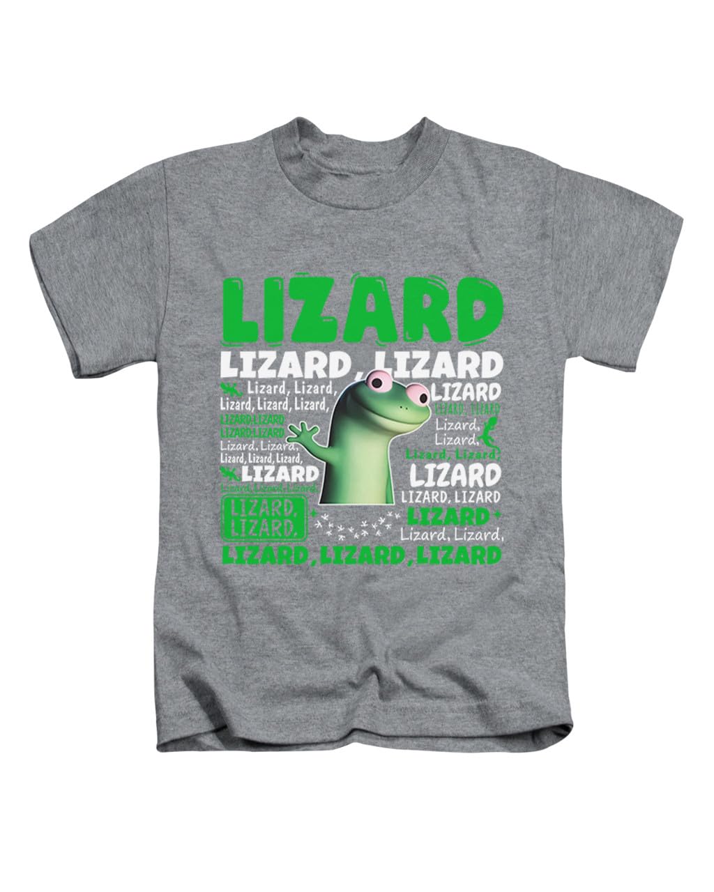 Lizard Meme, Green Lizard Lizard Lizard, Trending Viral Novelty Trend Tee T-Shirt Funny Unisex T Shirt Top