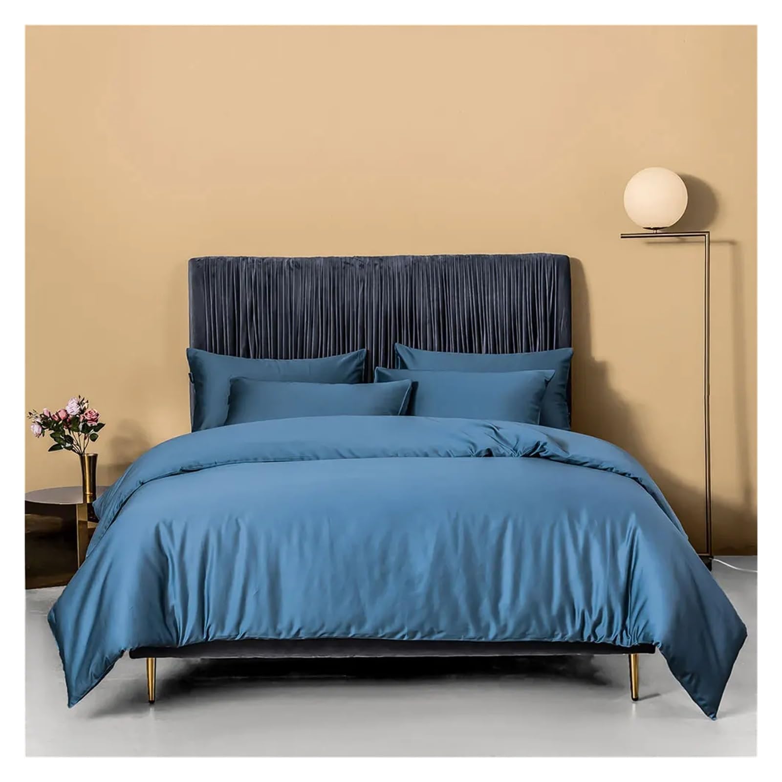 Bed Four Pieces Set Egyptian Cotton Sheets European Queen Size King Size Family Size Sets Sheets Comforter Sets