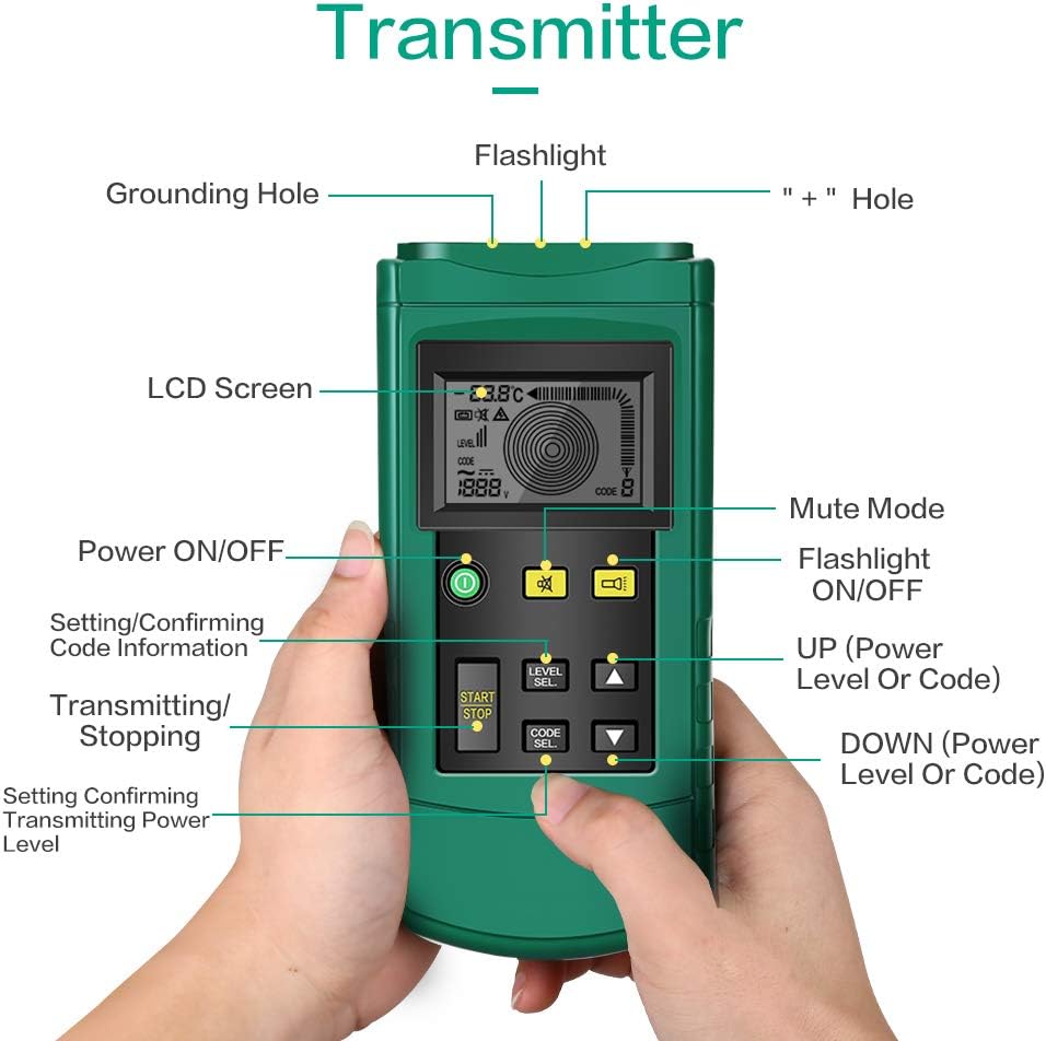 Buy 1 get 1 🔥 Cable Locator, Underground Wire Locator,Wire Tracker Portable MY6818 Telephone Cable Locator 12V-400V AC/DC Underground Pipe Detector Professional Cable Toner Finder Exclusive Discount 60% Price Cable Locator, Underground Wire Locator,Wire Tracker Portable MY6818 Telephone Cable Locator 12V-400V AC/DC Underground Pipe Detector Professional Cable Toner Finder