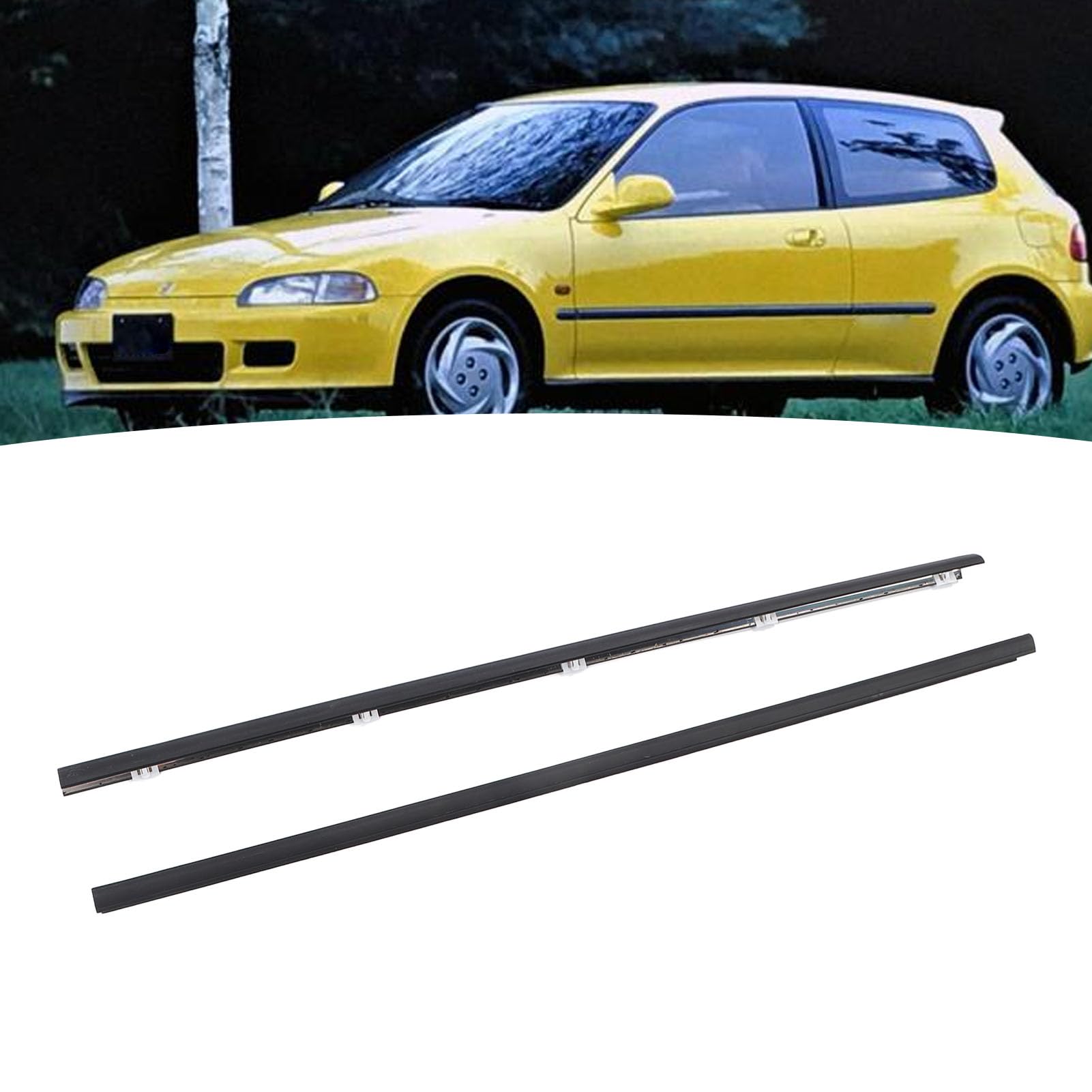 Sellado de Ventana Weatherstrip para 1991-1995, Moldura de Cinta de