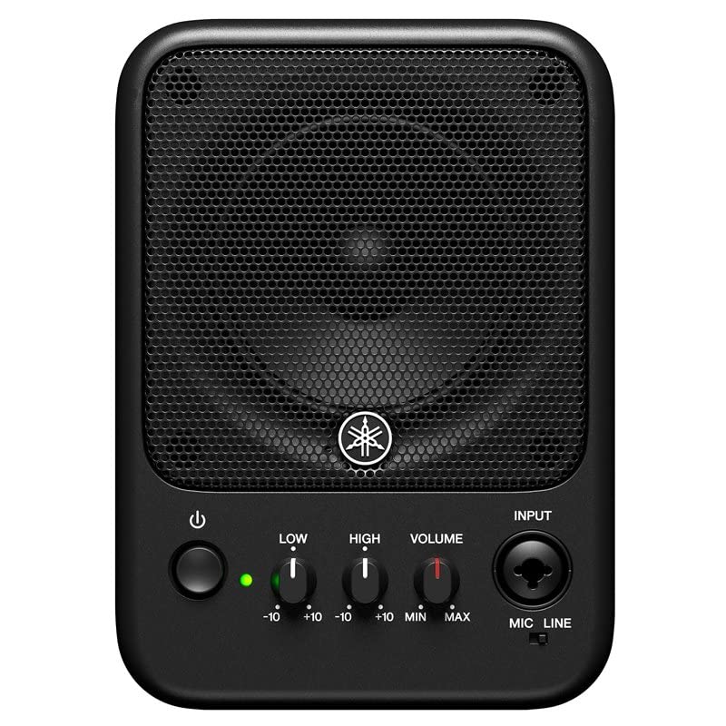 Amazon | ヤマハ MS101-4 パワードスピーカー マイク入力(XLR)も