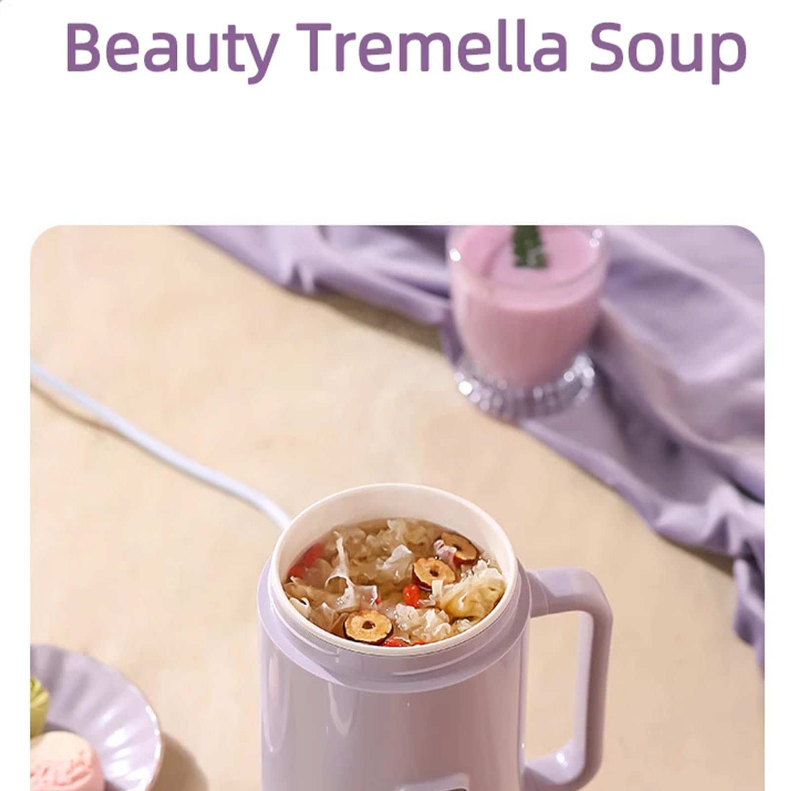 Cocina eléctrica con olla caliente,Olla eléctrica portátil - Olla para | cocinar fideos de 1000ml, olla para Ramen - rápida antiadherente para Fideos, de viaje de 500w para sart