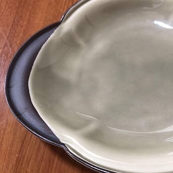 深川製磁 茶灰釉 小皿 刺身皿 取皿 銘々皿 耳付き 深皿 小鉢 深川 Amazon.co.jp: 深川製磁 茶灰釉 小皿 刺身皿 取皿 銘々皿 耳付き 深皿