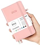 Forvencer Pocket Planner 2026, Weekly Monthly Planners with Month Tabs for Purse, 3.5