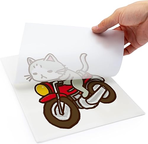 Miniatura 2 de Película de transferencia DTF de alta calidad de 11.75 x 16.5 pulgadas, A3 para pelar en calientefrío, 400 hojas de papel de transferencia de calor