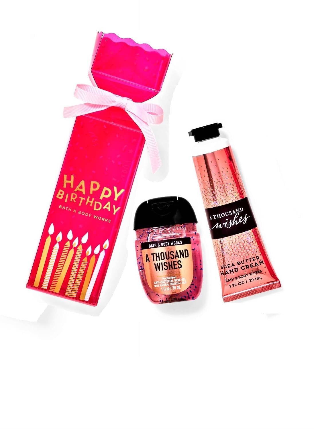 Amazon.com : Bath and Body Works A Thousand Wishes Travel Gift Set