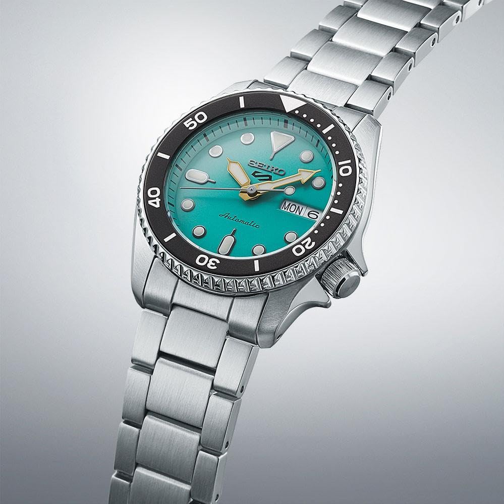 Image of SEIKO 5 Sports Automatic Green Dial Men's Watch SRPK33K1