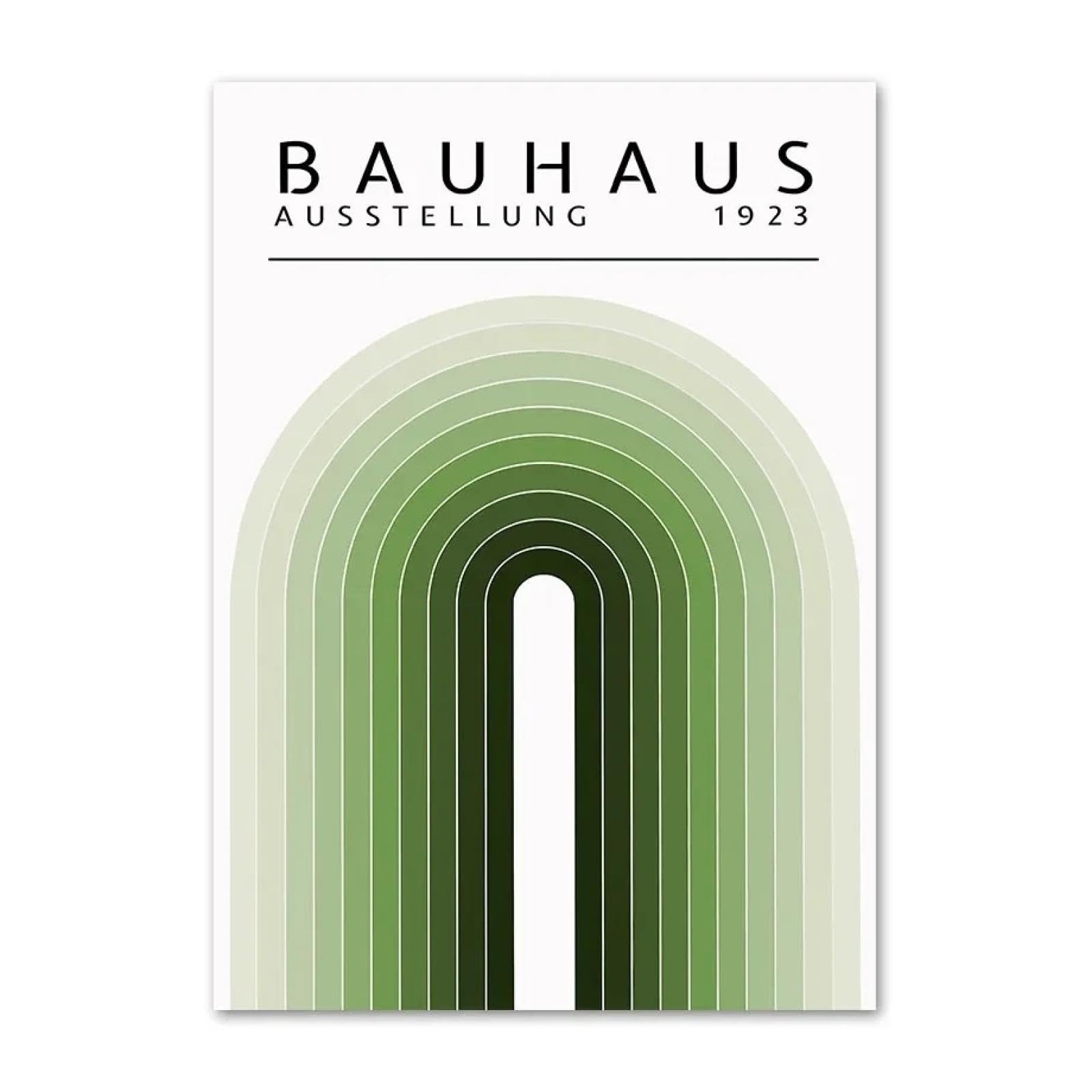 Artfulprints Poster met Lijst Bauhaus - Modern art - 70x100 cm - Meerk – vtwonen