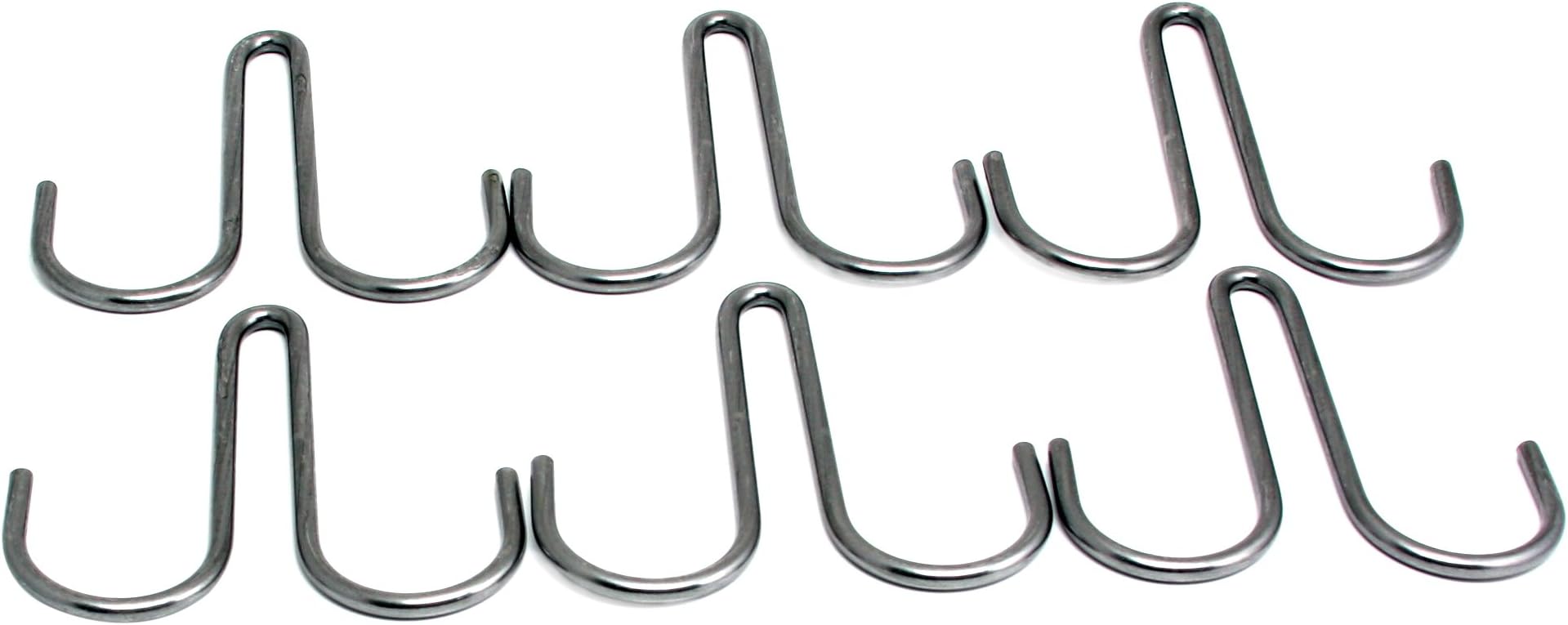EnclumeTwin Hook, Set of 6, Use with Pot Racks, Hammered Steel