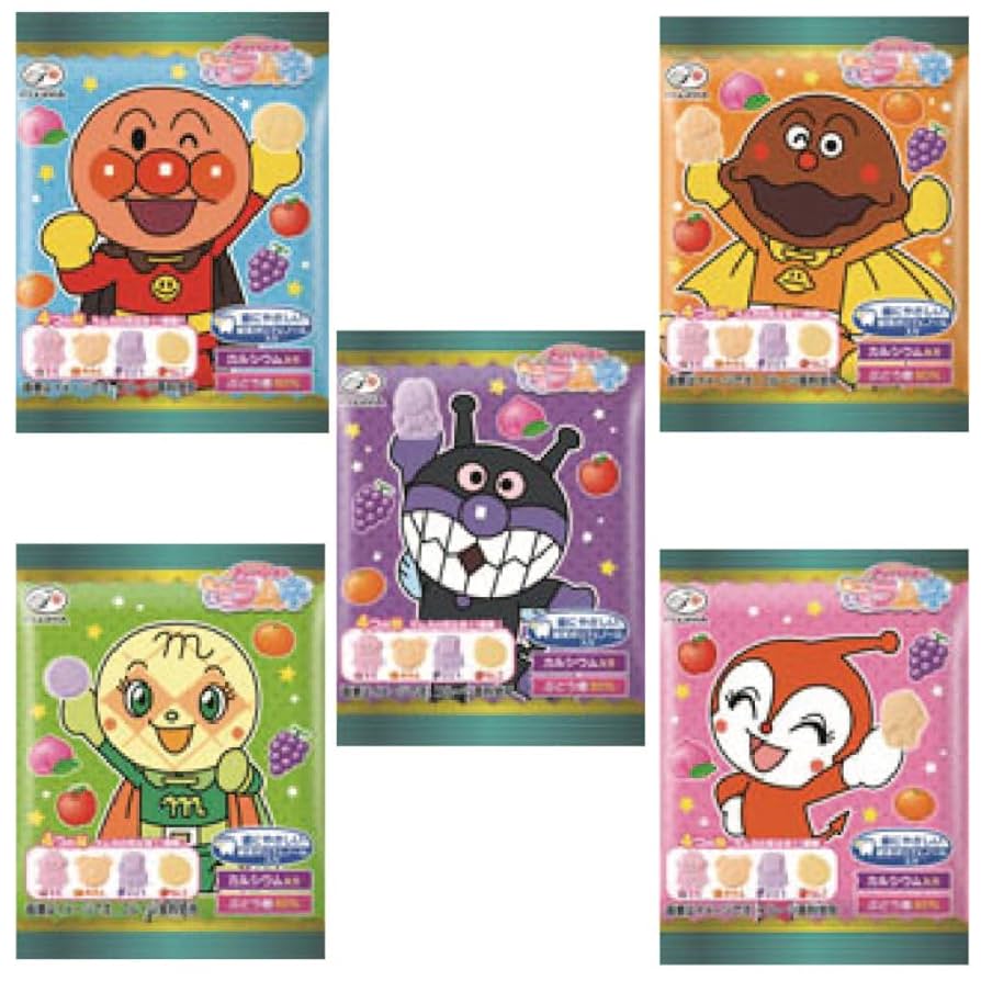 ④　ぺこちゃん　アンパンマン　不二家　大量　詰め合わせ　115cmサイズ Amazon.co.jp: 不二家 アンパンマン お菓子 詰め合わせ ラムネ