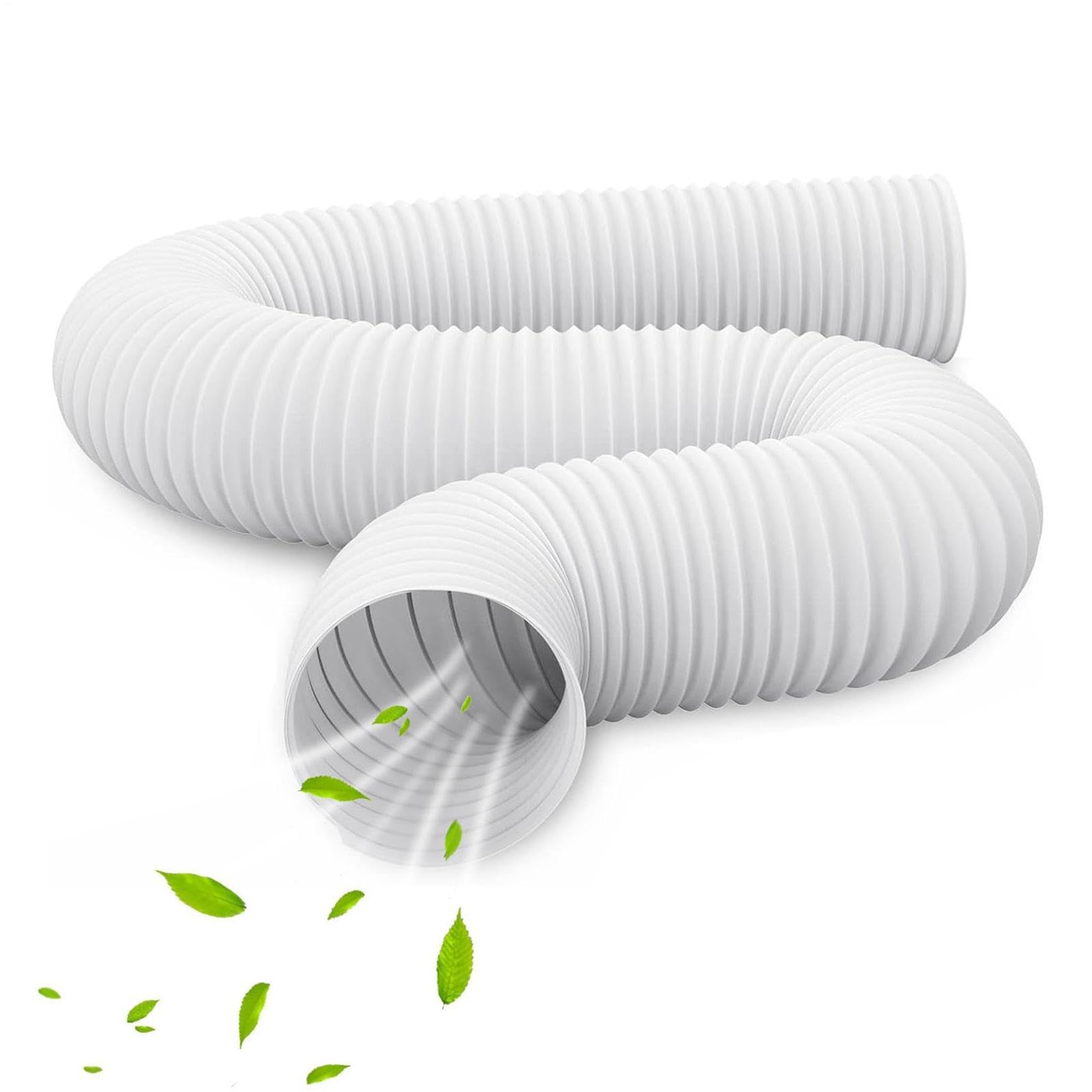 Portable Ac Hose Adapter | Portable Ac Exhaust Hose Connector,Fit 5.1in 5.9in Diameter Vent Tube Coupler for Garage Indoor Living Room Workplace