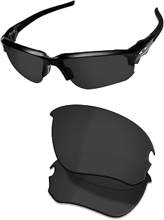 OSharp Replacement Lenses for Oakley Flak Draft OO9364-67mm Sunglasses - HD Polarized, Mirrored & UV Protection