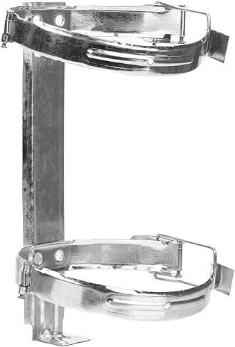 Angoily Extintor de incendios pequeño, 2 piezas, soporte de montaje para extintor de incendios, soporte para extintor de incendios, colgador para el