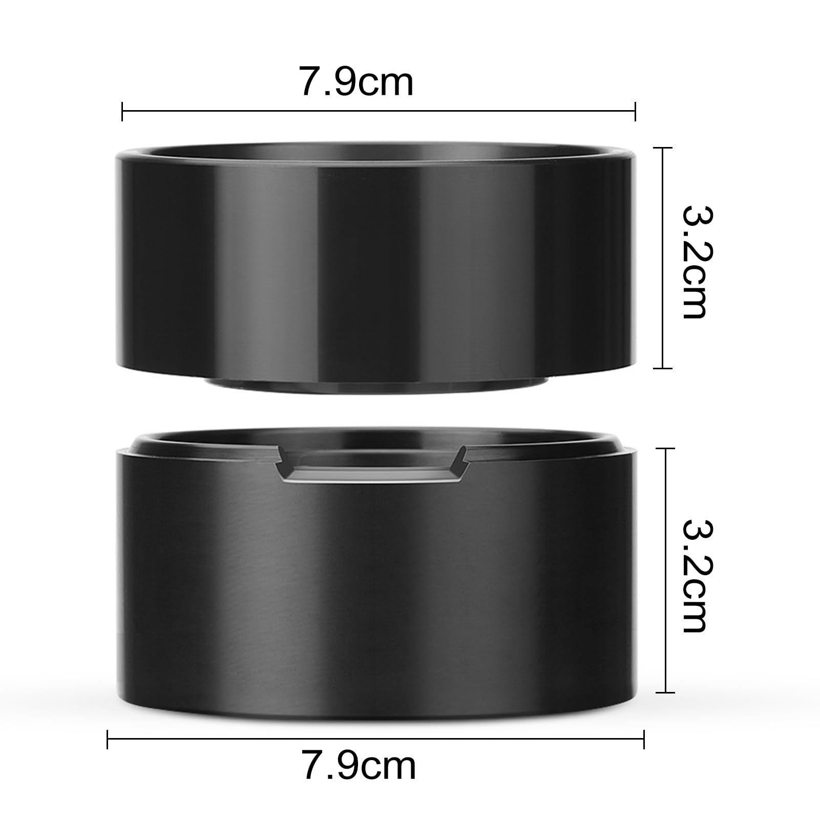 Dispositivo de llenado de cápsulas de café para cápsulas de café Nespresso Vertuo, kit de llenado de cápsulas, tapa fácil de quitar, cápsulas Nespresso Vertuo, prensa, recargable, soporte