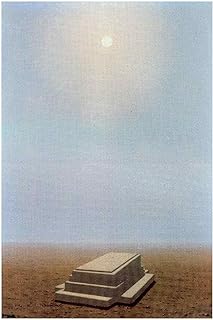 L'aldilà, Rene Magritte Quadri Cucina Stampe Da Parete Canvas Stampe Su Tela Dipinto Su Tela Stampa Decorazioni Cucina (90x135 cm (35,4x53,1 in), Non incorniciato)